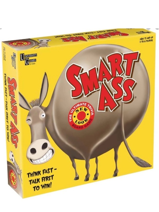 University Games Other - Smart Ass Trivia Game - Yellow